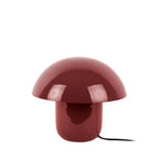 Fat Mushroom - Lámpara de mesa con forma de seta - Metal - Burdeos