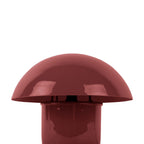 Fat Mushroom - Lámpara de mesa con forma de seta - Metal - Burdeos
