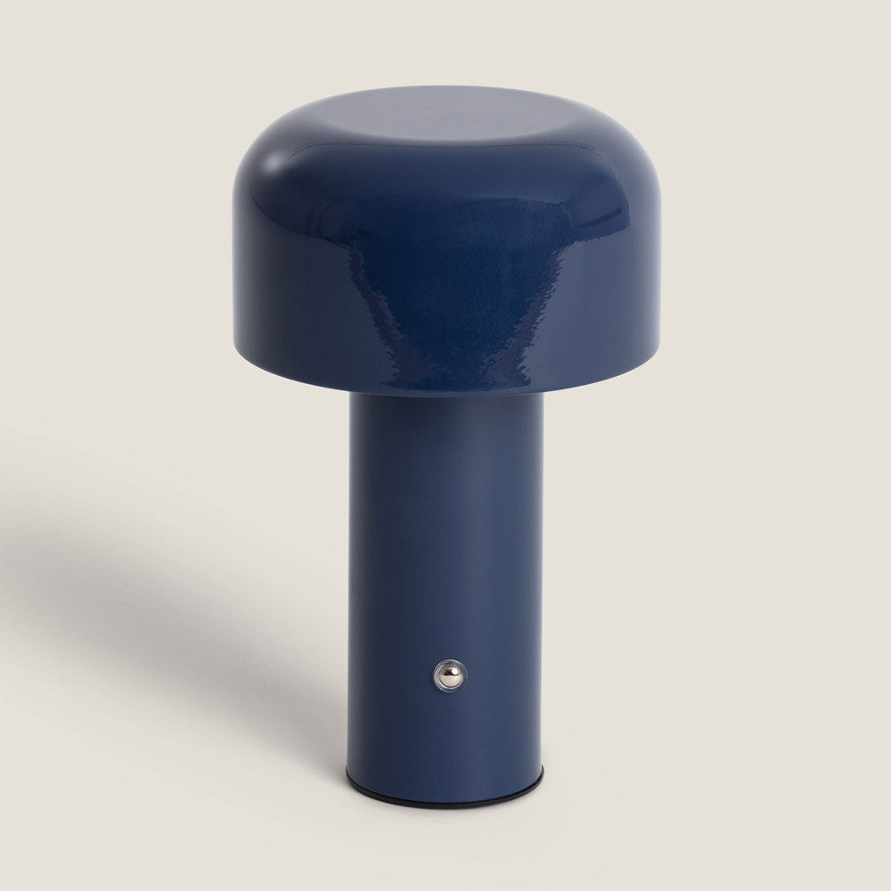Zeno - Lámpara de mesa LED inalámbrica recargable - Azul