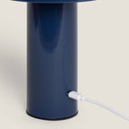 Zeno - Lámpara de mesa LED inalámbrica recargable - Azul