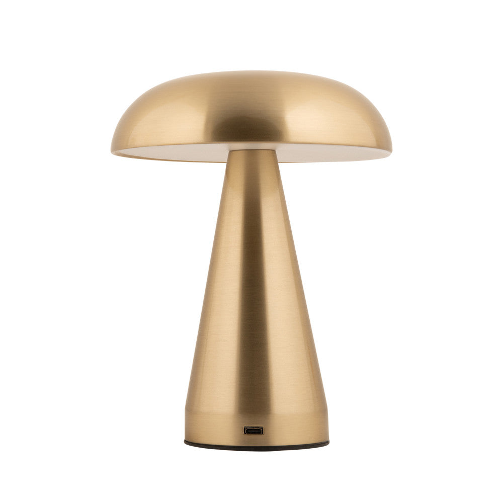 Rachel - Rechargeable Cordless LED Table Lamp - Brass