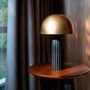Lampe Joy en métal noir et doré
