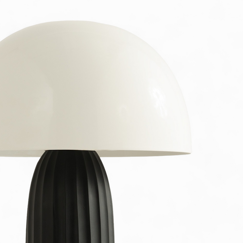 Joy - White and Black Metal Lamp