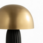 Joy - Table Lamp In Black And Gold Metal