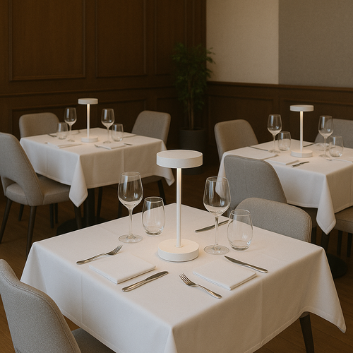 Lampe De Table Sans Fil - Sandy Mini White