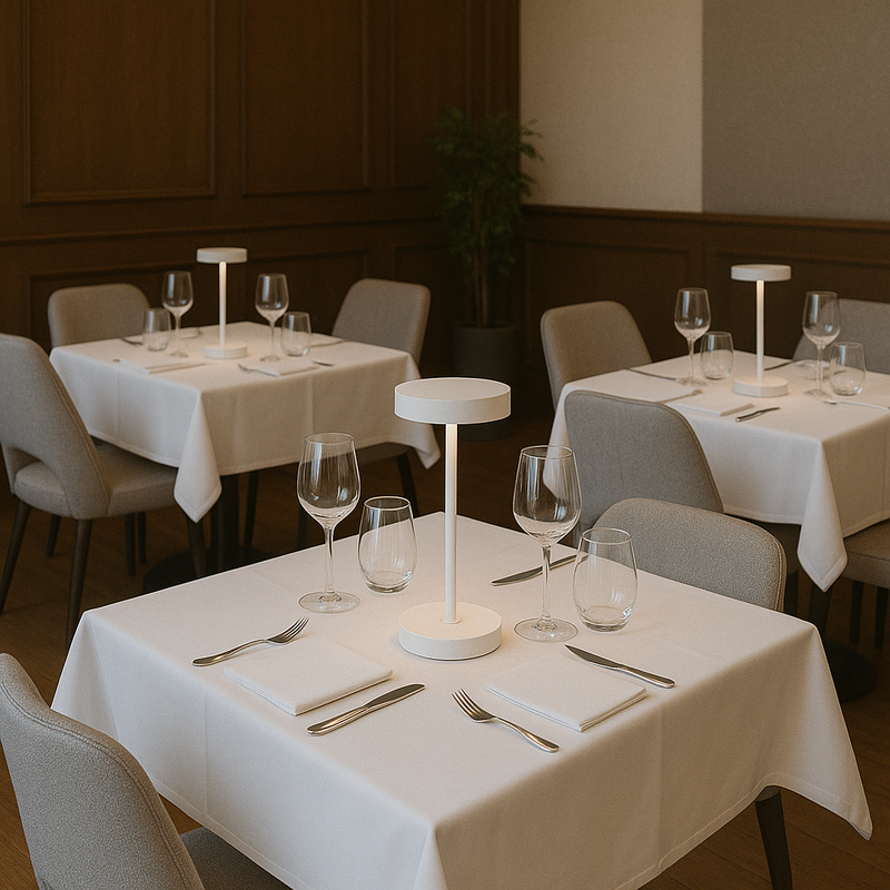 Lámpara de mesa inalámbrica - Sandy Mini Blanco