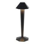 Krypton - Lámpara de mesa inalámbrica - Aluminio - Negro