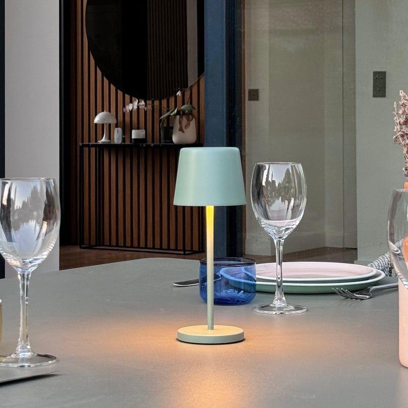 Cordless Table Lamp - Kelly Mini Olive