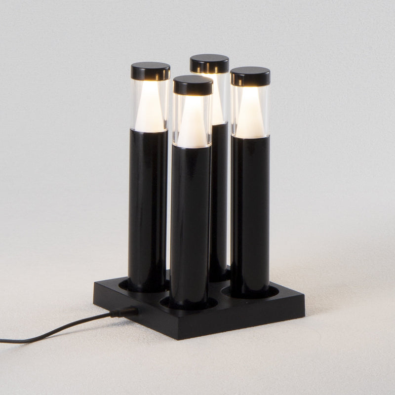 Lámpara de mesa inalámbrica - 4X Stick Negro