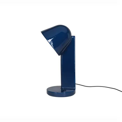 Lampe De Table En Céramique Bleu Marine 50cm Céramique Down - Flos