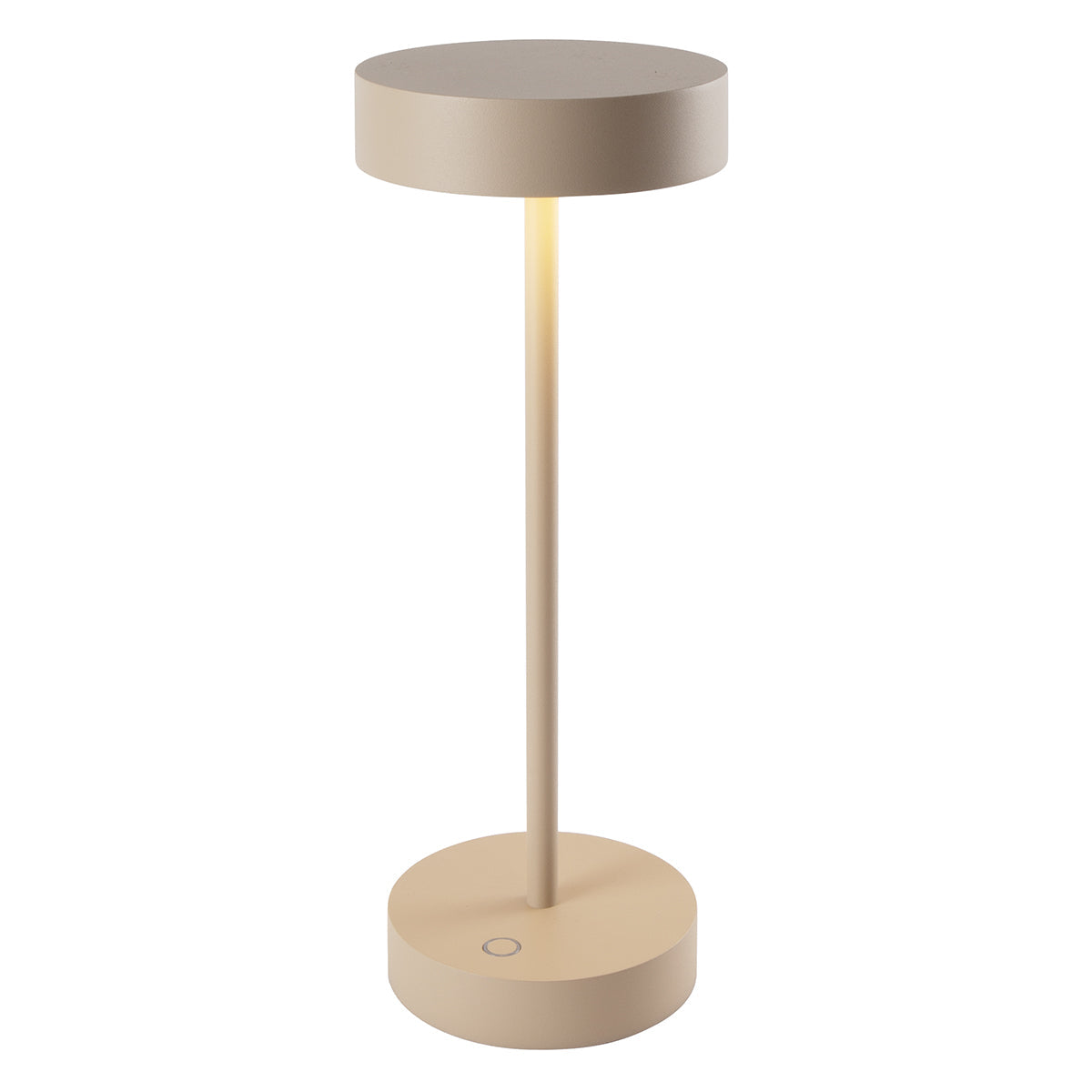Sandy - Lámpara de mesa inalámbrica - Aluminio - Beige