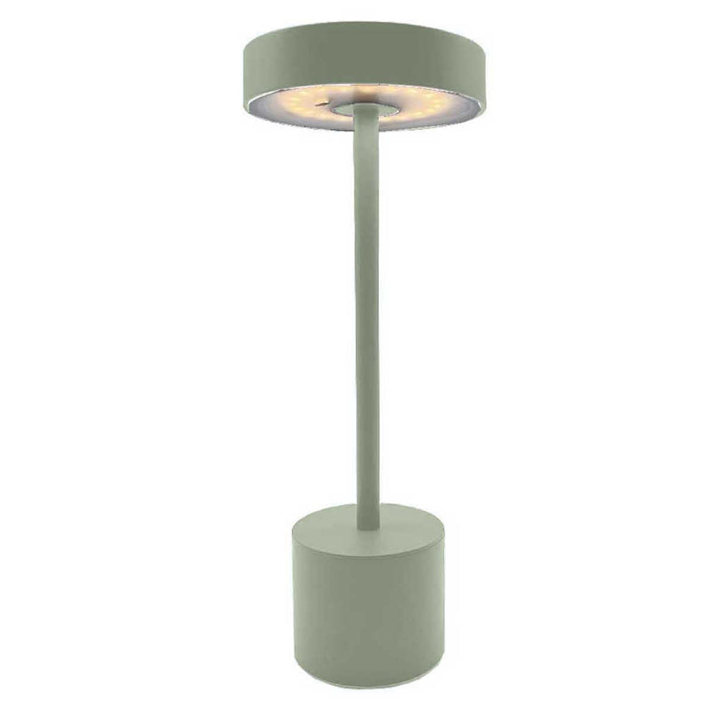 Roby - Lámpara de mesa inalámbrica - Acero - Verde