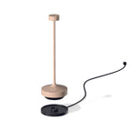 Ruby - Cordless Table Lamp - Steel - Beige