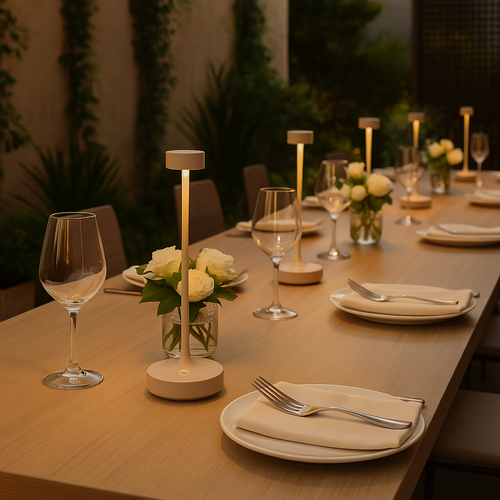 Lampe De Table Sans Fil - Ruby Cream