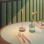 Ruby - Cordless Table Lamp - Steel - Beige