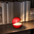 Good Night - Lámpara de noche inalámbrica - Aluminio - Rojo