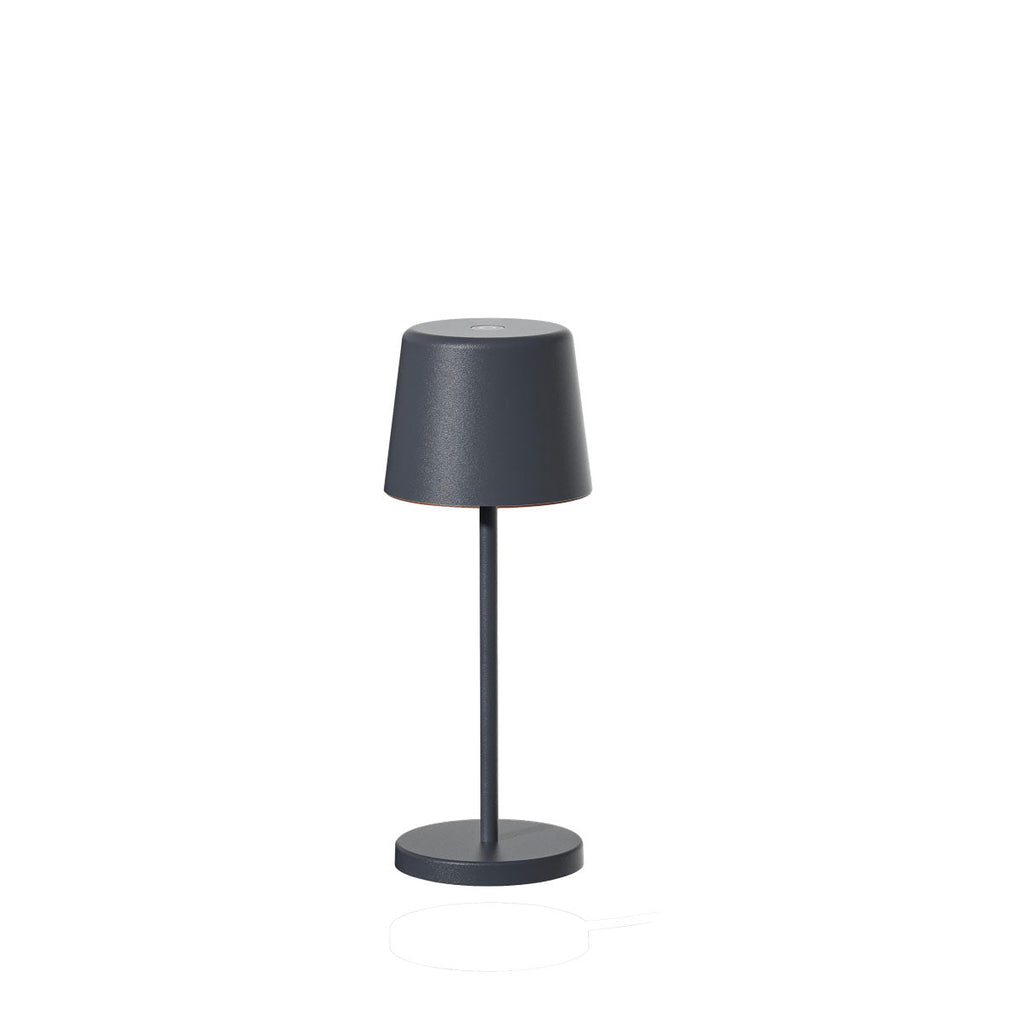 Kelly Mini - Lampe De Table Sans Fil - Acier - Gris Anthracite