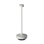 Ruby - Lampe De Table Sans Fil - Acier - Blanc