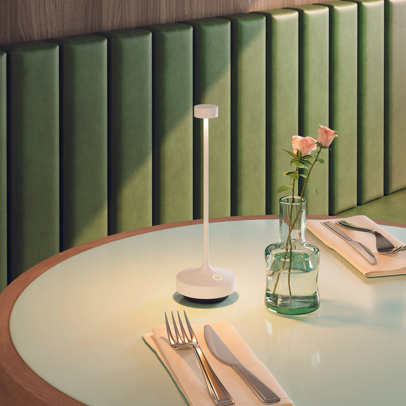 Lámpara de mesa inalámbrica - Blanco Rubí