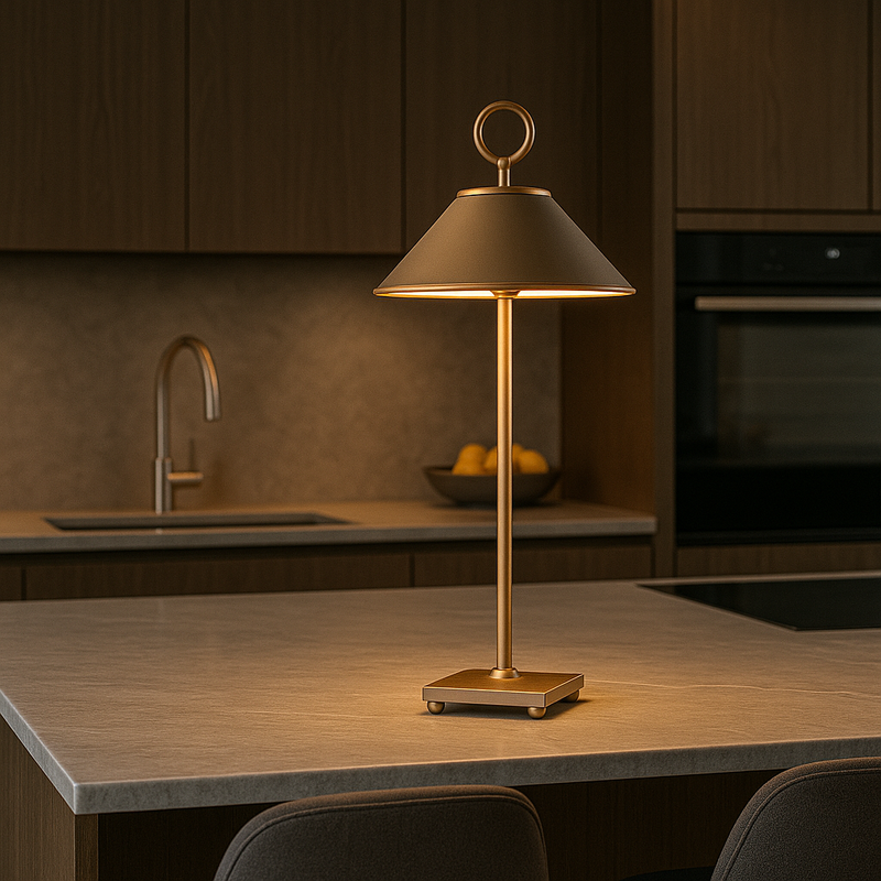 Lámpara de mesa inalámbrica - Marais Bronce