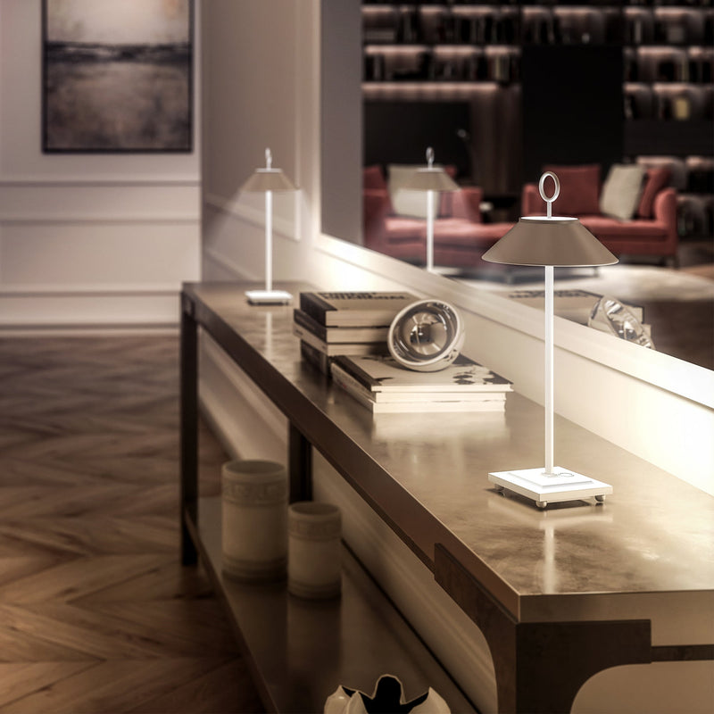 Lampe De Table Sans Fil - Marais White