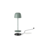 Sophia - Lampe De Table Sans Fil - Acier - Vert