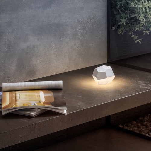Lampe De Table Sans Fil - Stone White