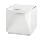 Cubox Mini - Wireless Bedside Lamp - Aluminum - White