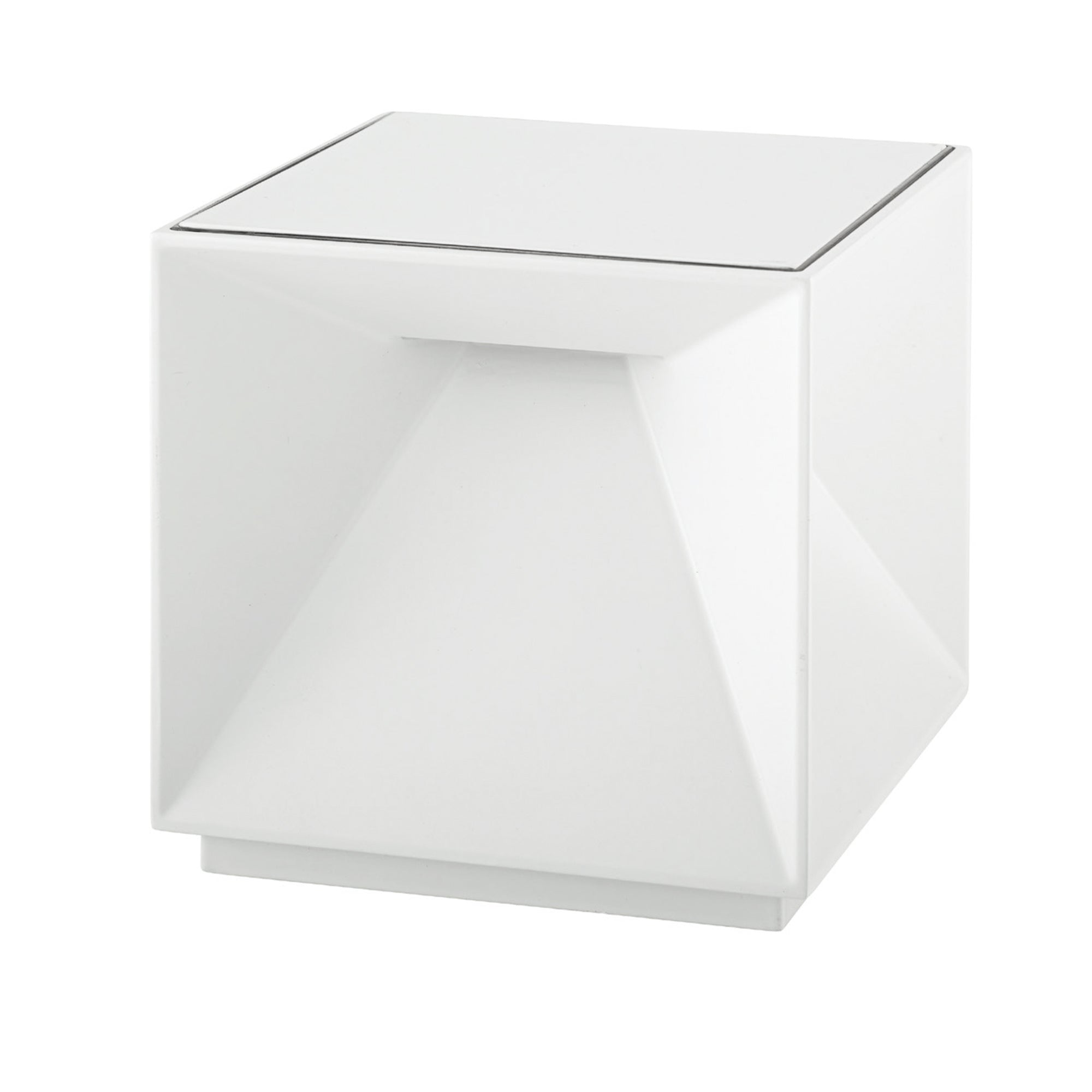 Cubox Mini - Wireless Bedside Lamp - Aluminum - White