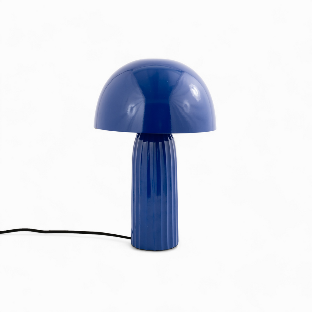 Joy - Lampe À Poser En Métal Bleu Foncé