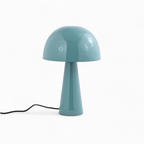 Livia - Lámpara de mesa de metal azul claro