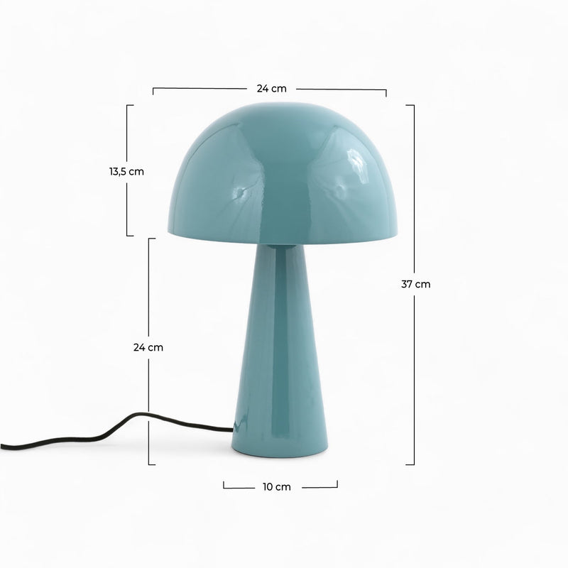Lampe Livia en métal bleu clair