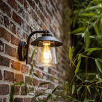 Cate - Mains Wall Light - Aluminium - Matt Rust