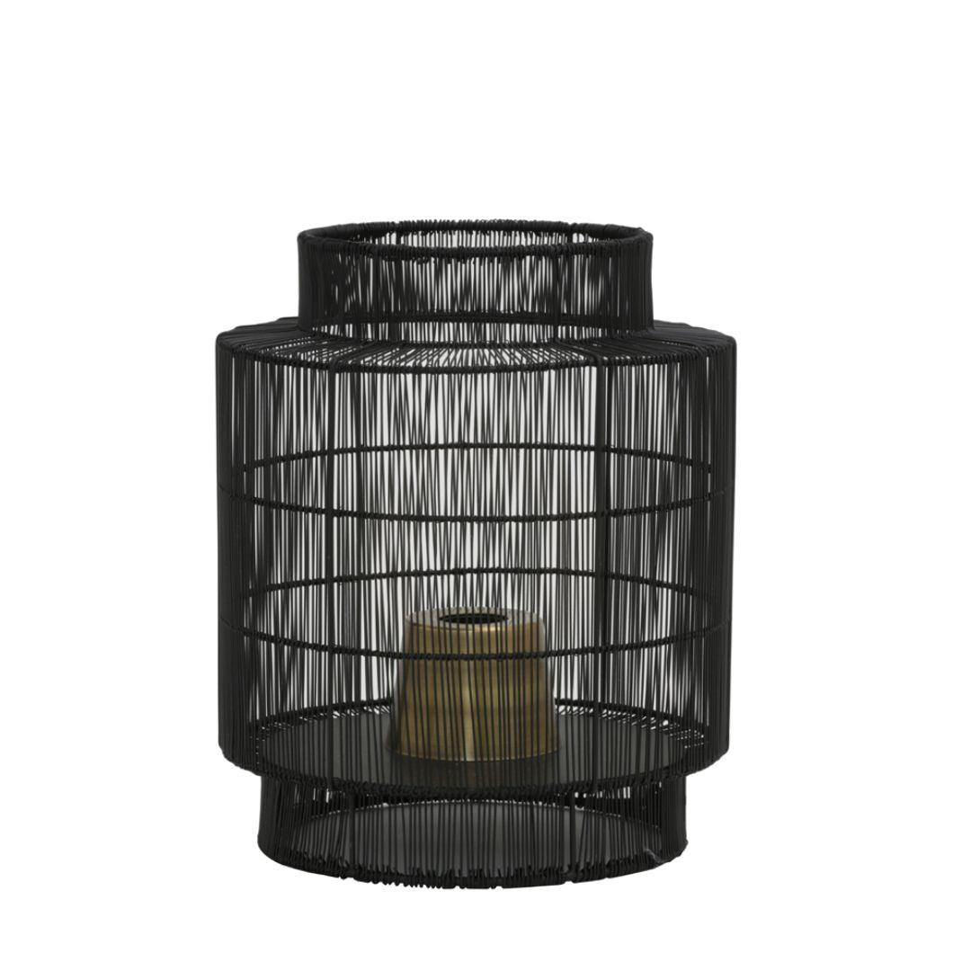 lampara-negra-metal-35-cm