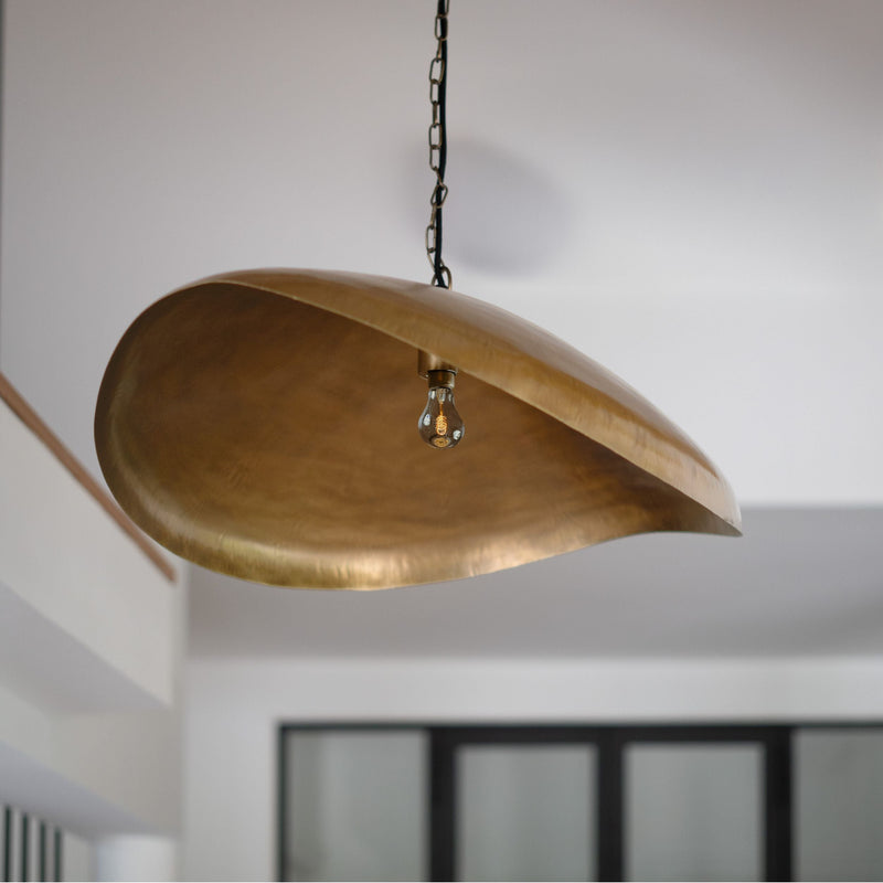 Suspension Pacha en métal doré D74 cm