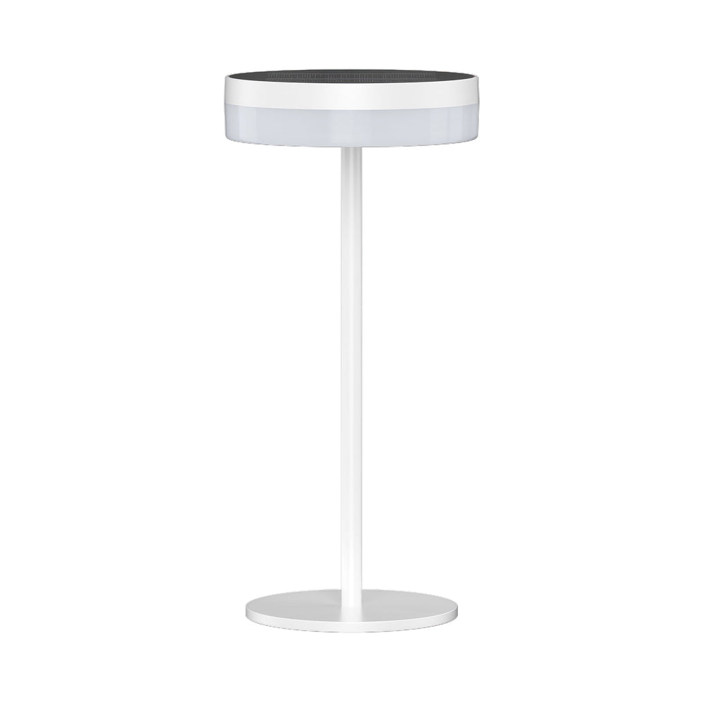 Vivia – Solar Table Lamp – Aluminium – White