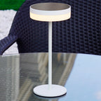 Vivia – Solar Table Lamp – Aluminium – White