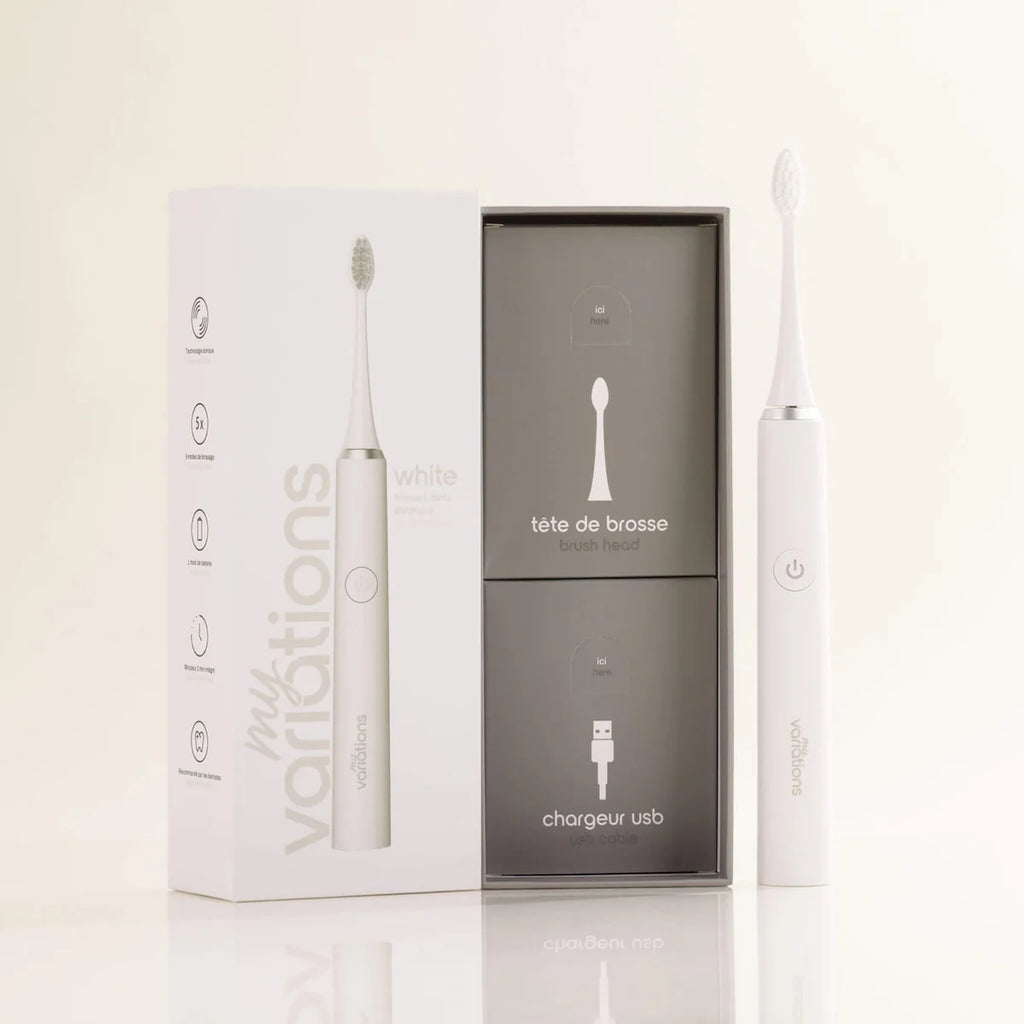White Brush + Case + Support