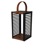 Ferian - Lanterne Solaire - Acier - Noir