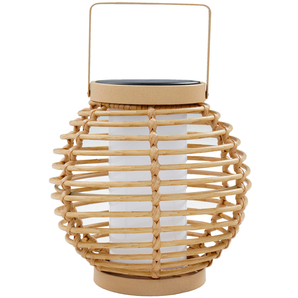 Beehive - Lanterne Solaire - Acier - Beige