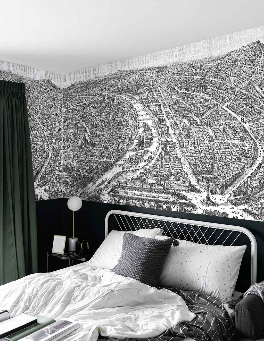 Fresque La Seine - Anthracite