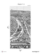 Fresque La Seine - Anthracite