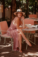 Robe Bambina Crochet Pink