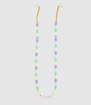 Lauren Rubinski - Chaîne De Lunettes Perles Love Beads Mother Vert - Femme