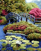 Peinture Par Numéros - Le Pont De Nihonbashi Au Japon