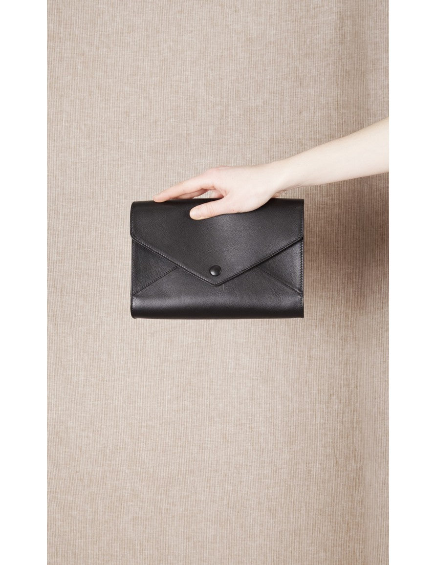 Borsa A Mano Harpe Nero - Écru