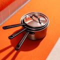 Le Trio De Casseroles Parfaites En Inox Avec Manches Noirs