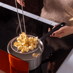 Le Trio De Casseroles Parfaites En Inox Avec Manches Noirs