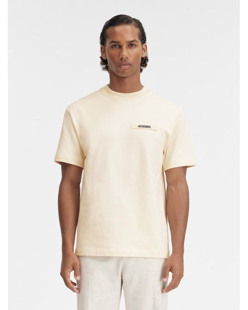 T-Shirt Gros Grain – Jacquemus – Beige