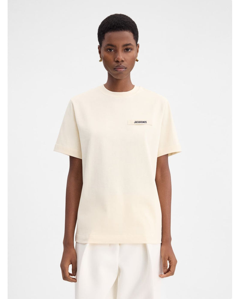 T-Shirt Gros Grain – Jacquemus – Beige